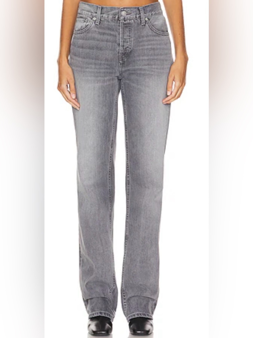 Lucky Brand Woman Gray Flare Jeans